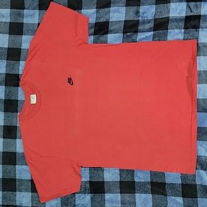 NIKE. USA Fabric. 90s. Tee shirt. Never worn. Championship red. Size XL.